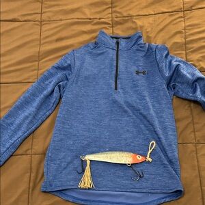 Under Armour Heathered Blue Pullover